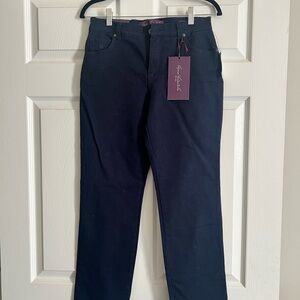 Gloria Vanderbilt Dark Blue Trousers